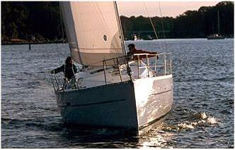 One of Captain Rik's deliveries of the terrific entry level family cruiser the Beneteau 323.